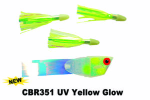 CBR351 Cut Bait Rig UV Yellow Gl